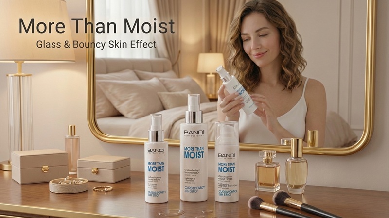 Bandi More Than Moist – professional care inspired by the glass skin philosophy!